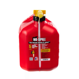 No Spill 5-Gallons Plastic Gasoline Can