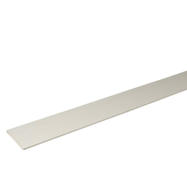RELIABILT 5.375-in x 8-ft White Pine Shiplap Wall Plank (1-Pack, Covers 3.58-sq ft)