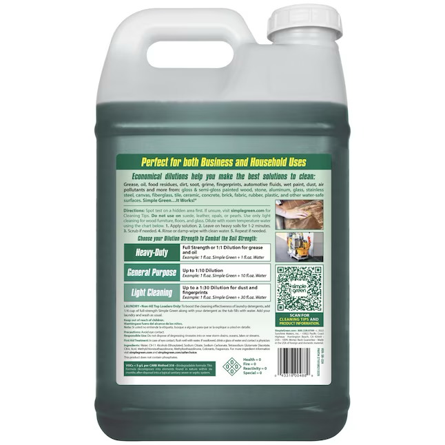 Simple Green 2.5-Gallon (s) Sassafras Liquid All-Purpose Cleaner