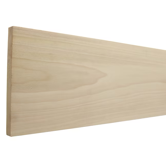 RELIABILT 1-in x 8-in x 8-ft Unfinished Poplar Board