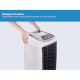 Honeywell 214-CFM 3-Speed Indoor Portable Evaporative Cooler for 130-sq ft (Motor Included)