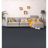 STAINMASTER PetProtect Staycation Denim Daze Blue 39-oz sq yard Nylon Pattern Indoor Carpet