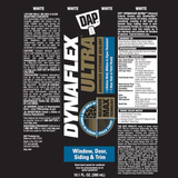 Masilla de látex blanca para pintar DAP DYNAFLEX ULTRA de 10.1 oz