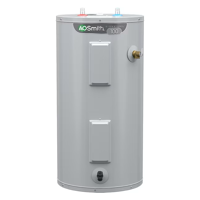 A.O. Smith Signature 100 50-Gallons Short 6-year Warranty 4500-Watt Do ...
