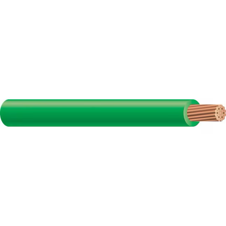Cable primario Gpt verde trenzado de 20 pies 14 AWG Southwire