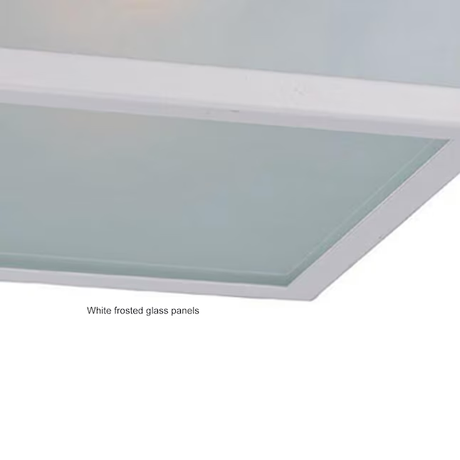 Project Source Luz de montaje empotrada para interiores y exteriores, color blanco, 2 luces, 10,37 pulgadas
