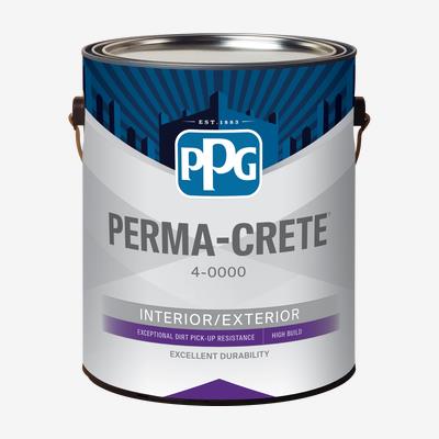 PPG PERMA-CRETE® Interior/Exterior Elastomeric Coating (White & Pastel Base, Tintable, Flat)