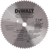 Hoja de sierra circular DeWalt, 7 1/4 pulgadas, 68 dientes, corte de metal