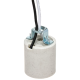 Harbor Breeze 60-Watt Porcelain Pull Chain Lamp Socket, White