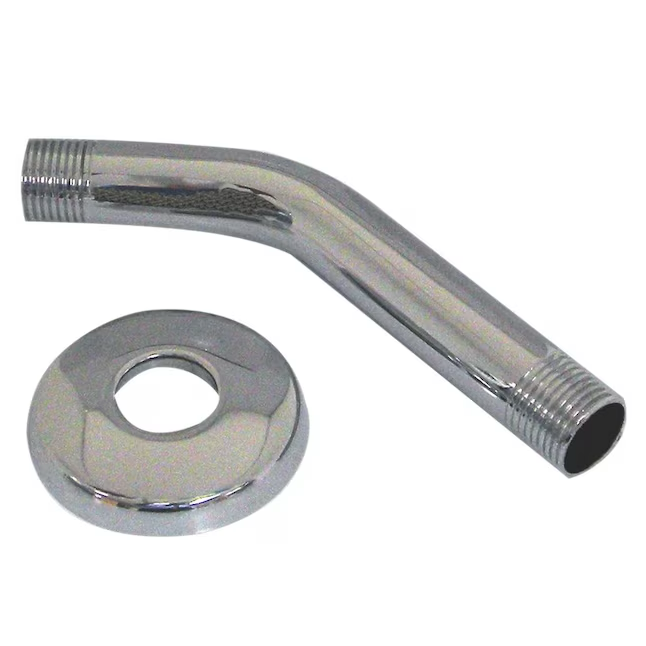 Danco Chrome 6-in Shower Arm and Flange (1-in-ID)