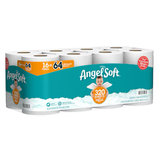 Angel Soft, paquete de 16 papeles higiénicos de 2 capas