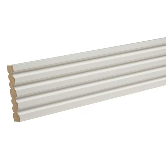 RELIABILT Carcasa de MDF 14 imprimada de 9/16 pulg. x 3-1/4 pulg. x 8 pies