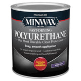 Minwax Clear Satin Ölbasiertes Polyurethan (1 Quart)