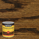 Tinte interior semitransparente de nogal oscuro a base de aceite para acabado de madera Minwax (1 cuarto de galón)