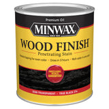 Minwax  Wood Finish Oil-Based True Black Semi-Transparent Interior Stain (1-Quart)