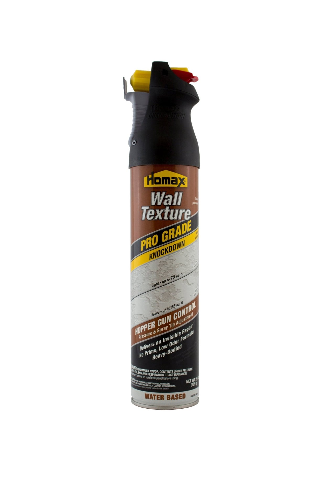 Homax Pro grado 25 oz Tintado/Blanco Knockdown Spray para textura de pared a base de agua