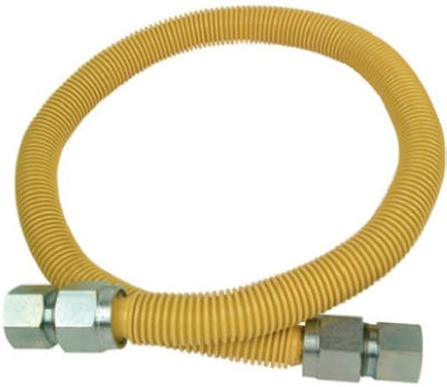 BrassCraft S126624 Connector 3/4" FIP x 3/4" FIP Stainless Steel (24" Length)