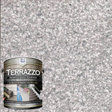 Daich Terrazzo Pearl Grey/Granite Satin Interior/Exterior Anti-skid Porch and Floor Paint (1-Gallon)
