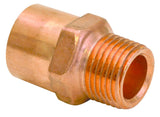 1/2" x 1/2"  Copper Male Adapter