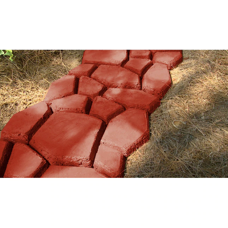 Mezcla de colores de cemento rojo Quikrete