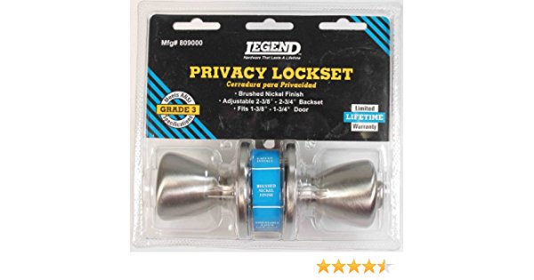 Legend Satin Nickel Privacy Lockset