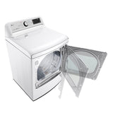 LG  EasyLoad Smart Wi-Fi Enabled 7.3-cu ft Gas Dryer (White) ENERGY STAR