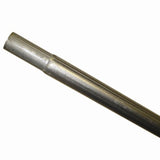 10-1/2-ft W 17-Gauge-Zaunschiene aus verzinktem Stahl mit Kettengliedern 