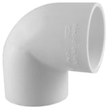 Charlotte Pipe 3/4-in 90-Degree Schedule 40 PVC Elbow