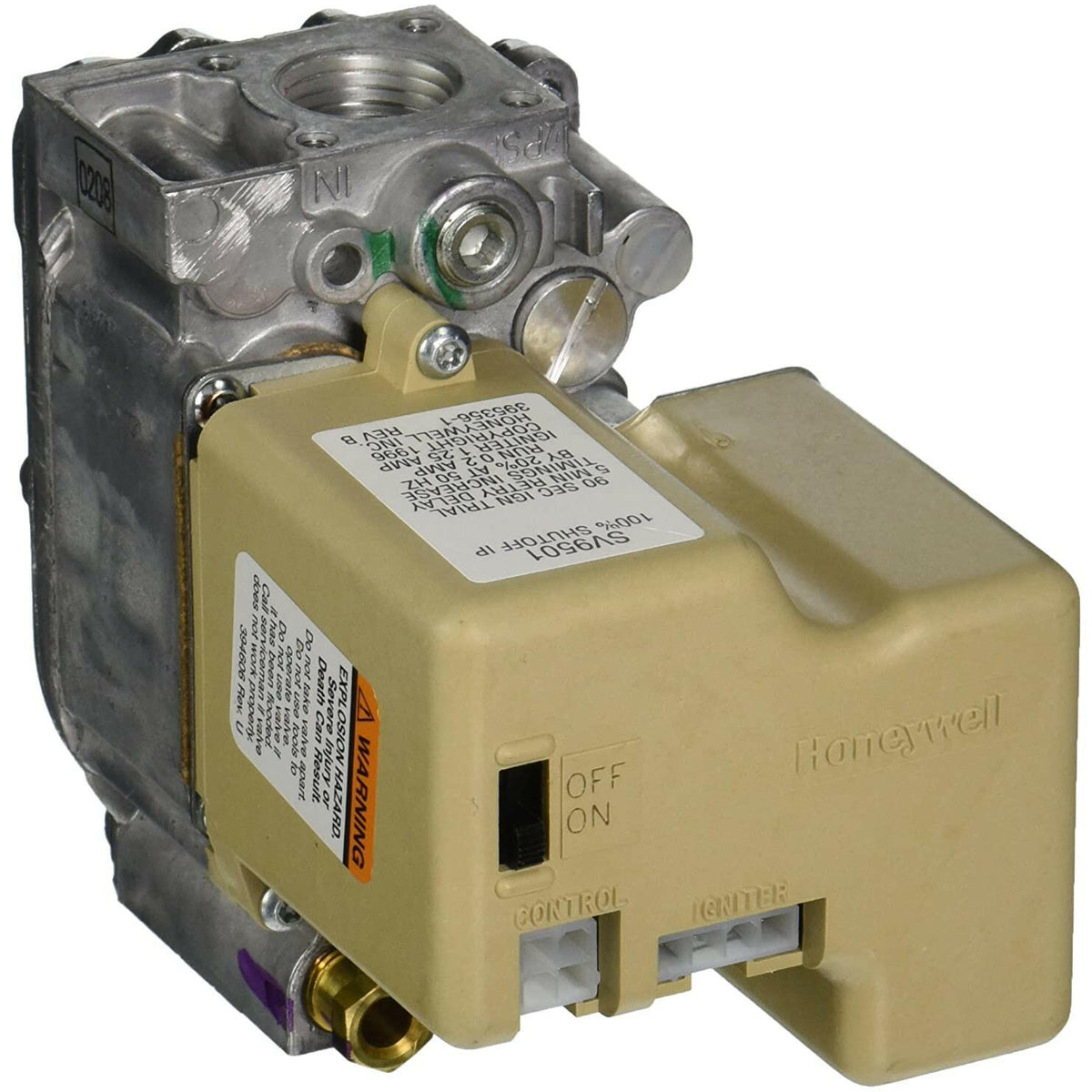 Honeywell® Electronic Ignition Gas Valve Smart Valve SV9501M2528