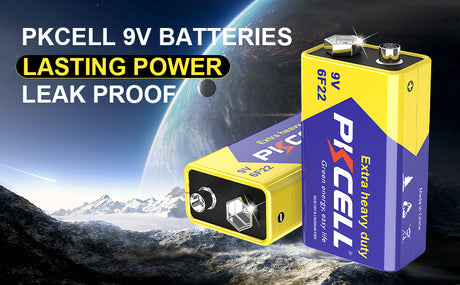 PKCELL 9-Volt-Batterie