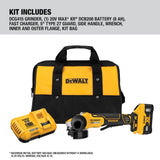 DeWalt  5-in 20-volt Max-Amp Paddle Switch Brushless Cordless Angle Grinder (Charger Included and 1-Battery)