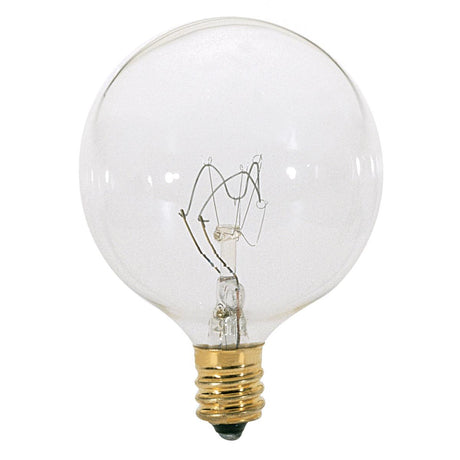 Satco G16 60W 130V Globe Light Bulb