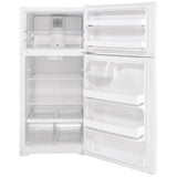 Hotpoint 15.6-cu ft Top-Freezer Wire Shelf Refrigerator (White)