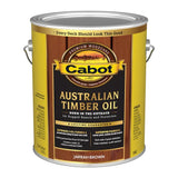 Cabot  Australian Timber Oil Pre-tinted Jarrah Brown Transparent Exterior Wood Stain and Sealer (1-Gallon)