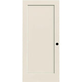 American Building Supply 36-in x 80-in White 1-panel Hollow Core Molded Composite Slab Door