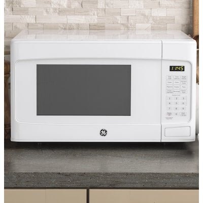 GE 1.1-cu ft 950-Watt Countertop Microwave (White)