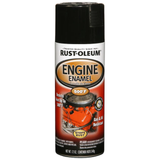 Rust-Oleum  Gloss Black High Heat Spray Paint (NET WT. 12-oz)