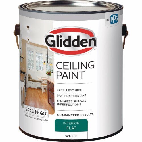 Glidden Flat White Interior Ceiling Paint (1 Quart)