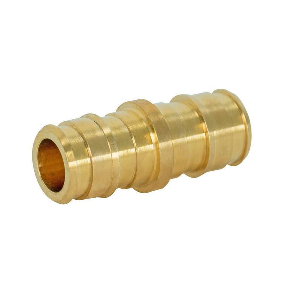 Eastman Brass Expansion PEX Coupling – 1/2 in. PEX x 1/2 in. PEX
