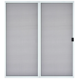 ReliaBilt 72-in x 80-in White Aluminum Sliding Screen Door