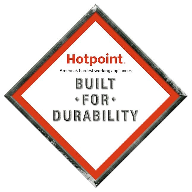 Hotpoint 15,6 cu ft Top-Freezer-Drahtregal-Kühlschrank (weiß)