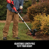 CRAFTSMAN 20-volt Max 13-in Straight Cordless String Trimmer Edger Capable 4 Ah (Battery and Charger Included)