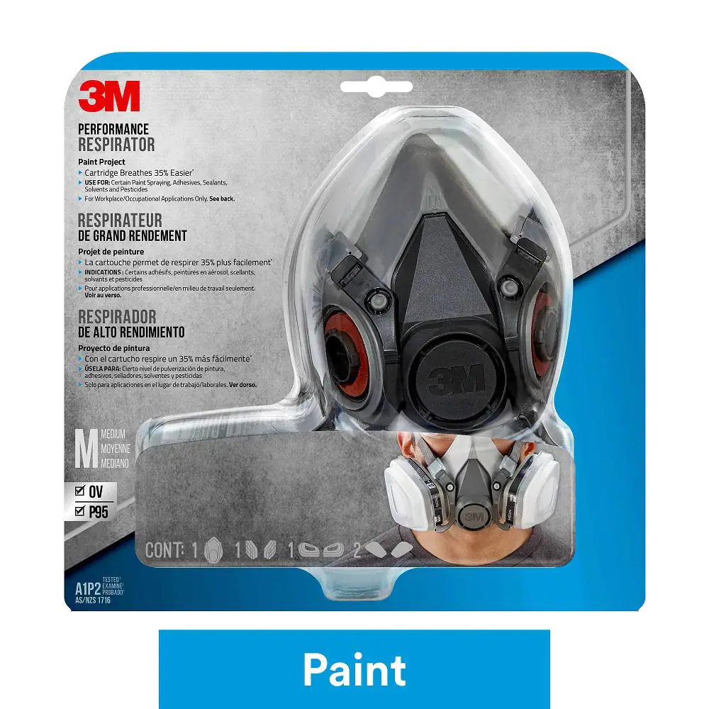 OV P95 Paint Project wiederverwendbare Atemschutzmaske, Größe Medium