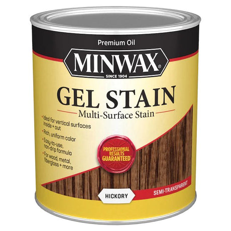 Minwax  Gel Stain Oil-Based Hickory Semi-Transparent Interior Stain (1-Quart)