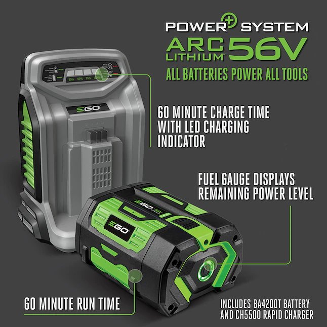 EGO POWER+ Select Cut Cortacésped inalámbrico autopropulsado de 21 pulgadas, 56 voltios, sin escobillas, 7,5 Ah (batería incluida)