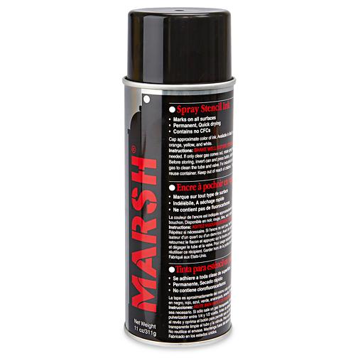 Tinta Marsh® para plantillas - (negra, 11 oz) 