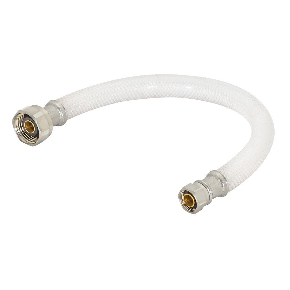 Eastman 3/8″ Comp. x 1/2″ FIP PVC Faucet Connector – 20″ Length