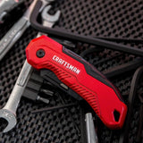 CRAFTSMAN 3/4-in 1-Blade Folding Utility Knife with On Tool Blade Storage