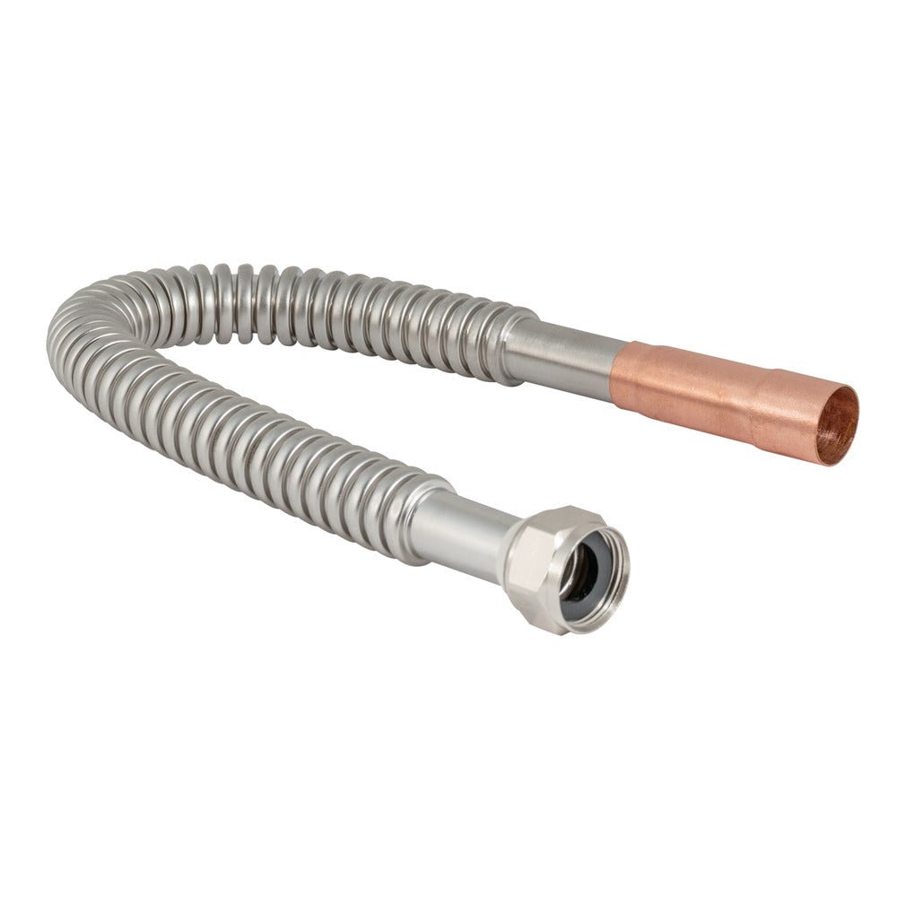 Eastman  18 in. Water Heater Connector – 3/4 in. FIP x 3/4 in. Female Sweat