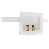 Eastman Double Drain Washing Machine Outlet Box 1/2 in. Crimp PEX